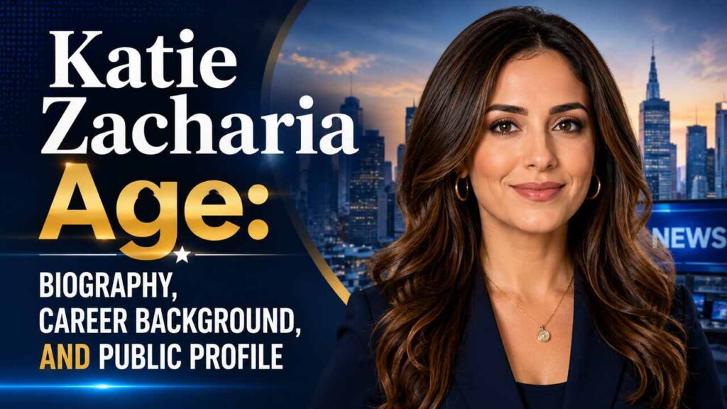 Katie Zacharia Age: Biography, Career Background, and Public Profile Katie Zacharia age and career background featured image
