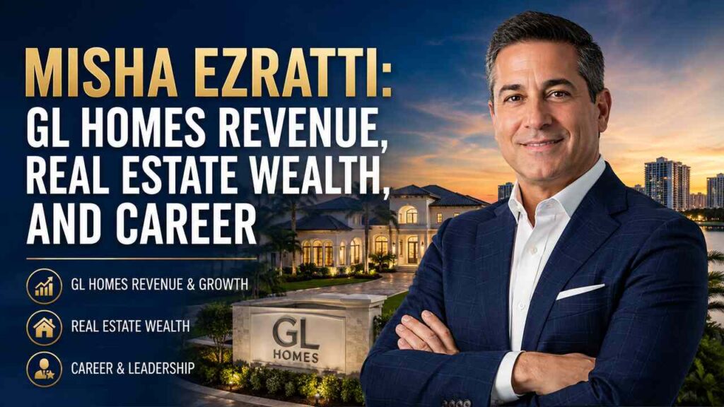 Misha Ezratti GL Homes revenue and real estate wealth featured image