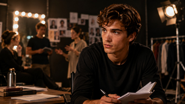 How Do Actors Like Peter Dager Develop Their Craft Actor developing acting skills through script study and rehearsal
