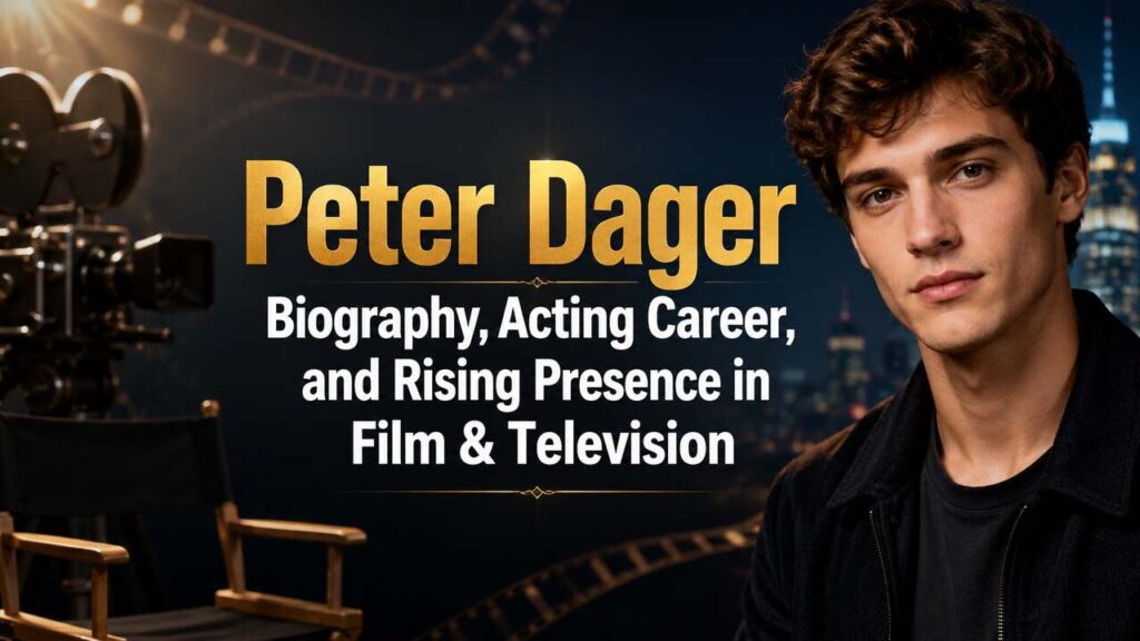 Peter Dager: Biography, Acting Career, and Rising Presence in Film and Television Peter Dager biography and acting career featured image