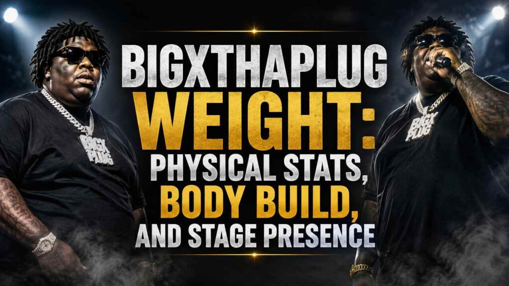 BigXthaPlug weight, physical stats, and stage presence featured image