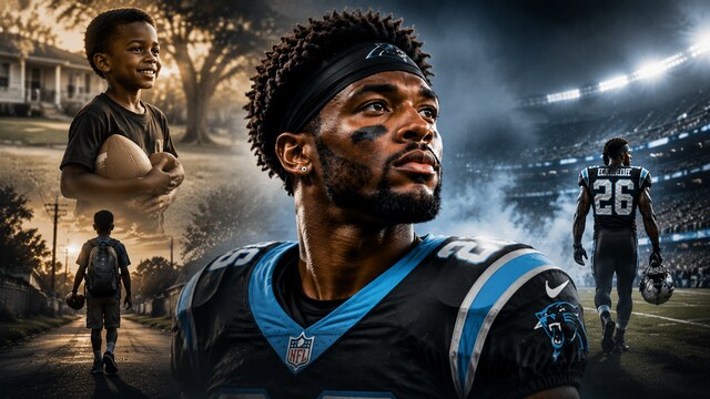 What Was Darez Diggs' Early Life Like Darez Diggs early life childhood and football journey cinematic collage